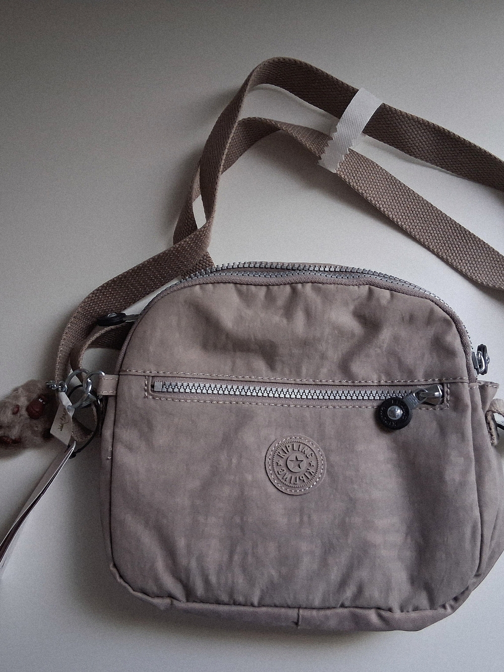 Taupe Kipling Crossbody